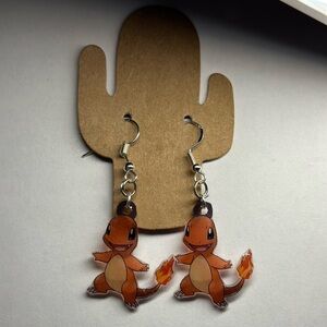 Charmander earrings
